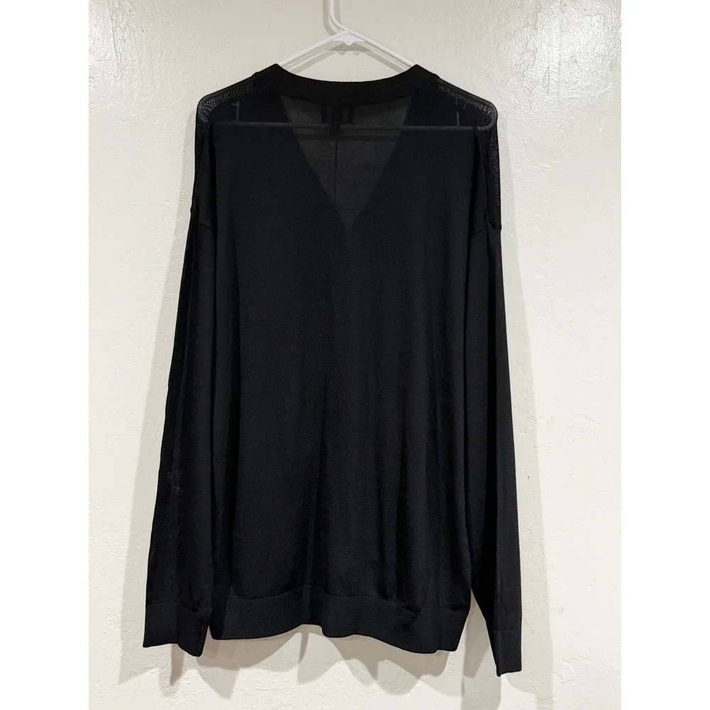 BTS Butter Official Merchandise Black Cardigan Sweater XL HYBE Bighit Music NEW
